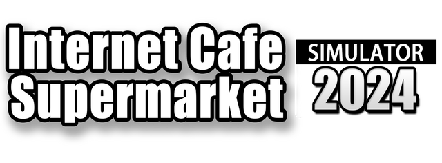 Internet Cafe & Supermarket Simulator 2024 - логотип игры