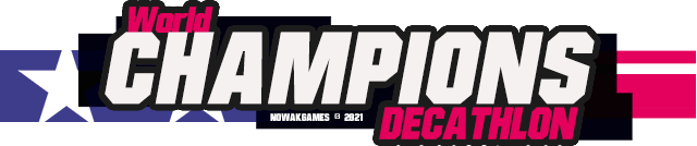 World CHAMPIONS: Decathlon logo