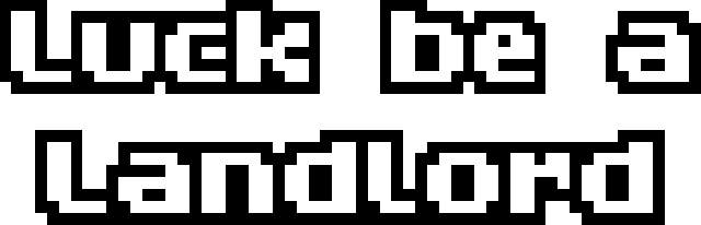 Luck be a Landlord - логотип игры