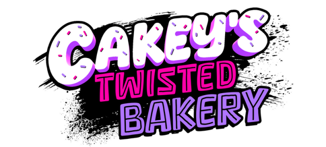 Cakey's Twisted Bakery logo