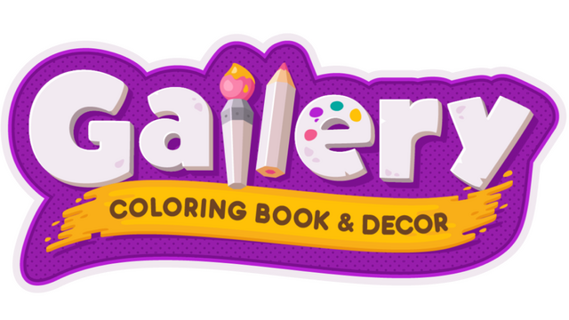 Gallery: Coloring book and decor logo