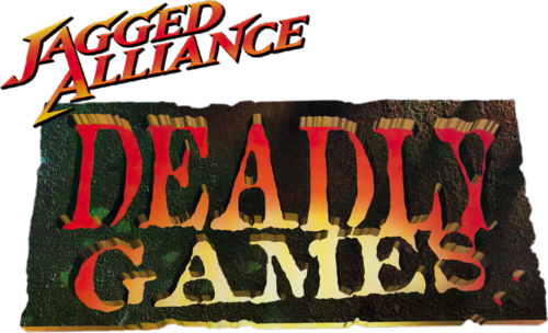 Jagged Alliance: Deadly Games logo