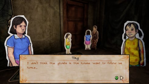 Paper Ghost Stories: Third Eye Open - скриншот 2