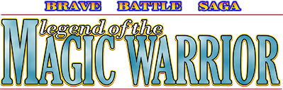 Brave Battle Saga - The Legend of The Magic Warrior logo