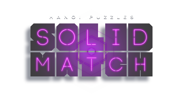 Hanoi Puzzles: Solid Match logo