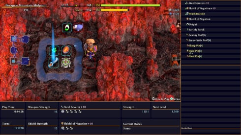 Shiren the Wanderer: The Mystery Dungeon of Serpentcoil Island - скриншот 6