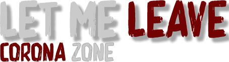 Let me leave corona zone logo