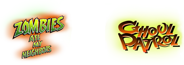 Zombies Ate My Neighbors and Ghoul Patrol logo