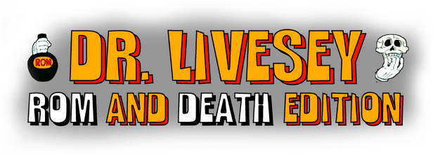 DR LIVESEY ROM AND DEATH EDITION logo