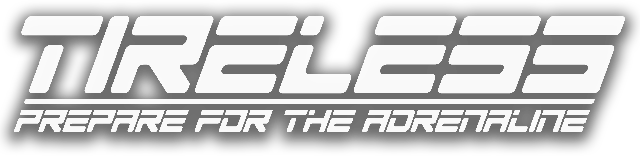 TIRELESS: Prepare For The Adrenaline logo