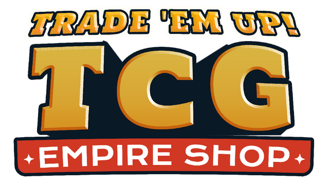 Trade 'Em Up! TCG Empire Shop logo