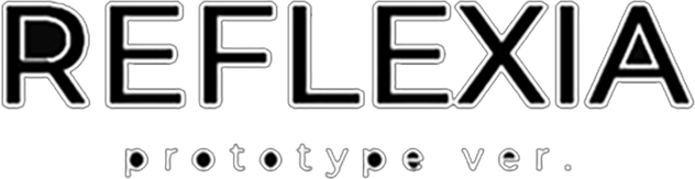 REFLEXIA Prototype ver. logo