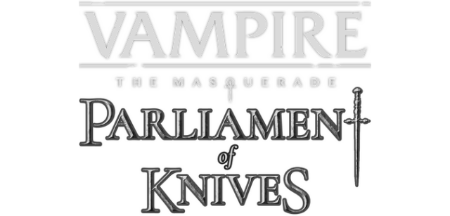 Vampire: The Masquerade — Parliament of Knives logo