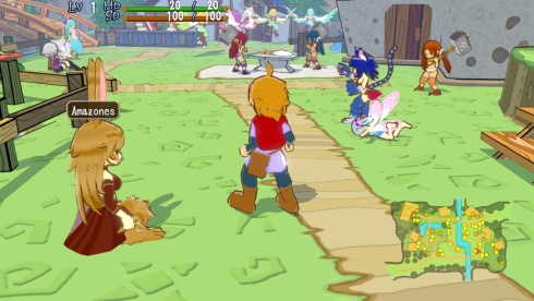 Monster Girls and the Mysterious Adventure - скриншот 1