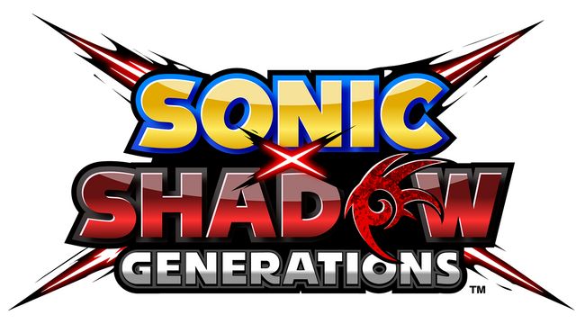 SONIC X SHADOW GENERATIONS logo