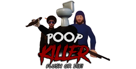 Poop Killer - Flush or Die logo