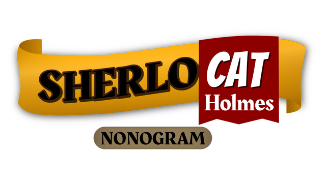 SherloCAT Holmes Nonogram logo