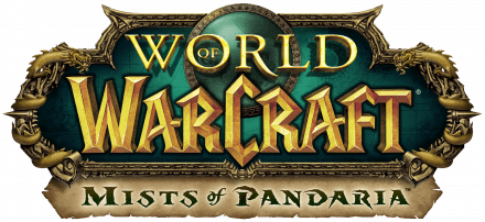 World of Warcraft Mists of Pandaria - логотип игры