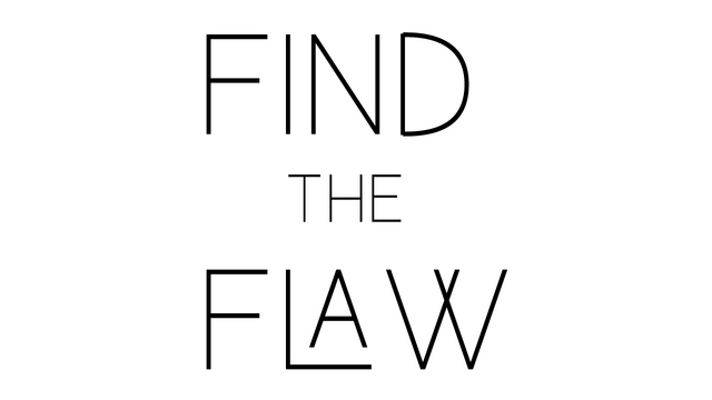 Find The Flaw logo
