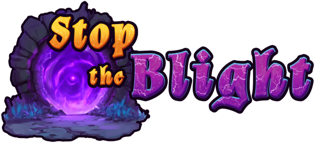 Stop the Blight - логотип игры