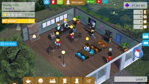 Coffee Shop Tycoon - скриншот 3