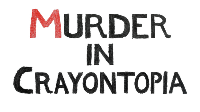 Murder in Crayontopia logo