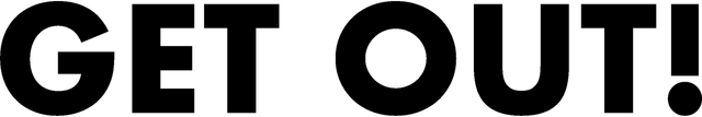 GET OUT! logo
