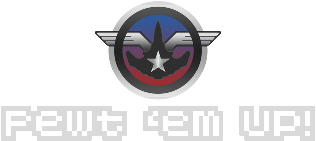 Pewt 'em Up! logo