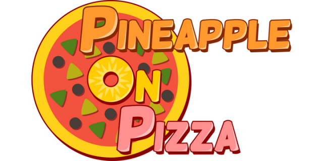 Pineapple on pizza logo