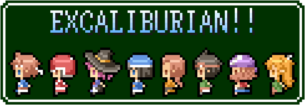 EXCALIBURIAN!! logo