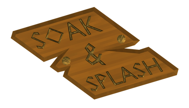 Soak and Splash logo