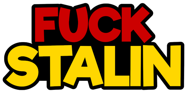 FUCK STALIN logo