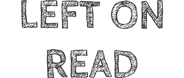 Left on Read logo