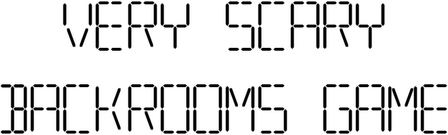 Very Scary Backrooms Game logo
