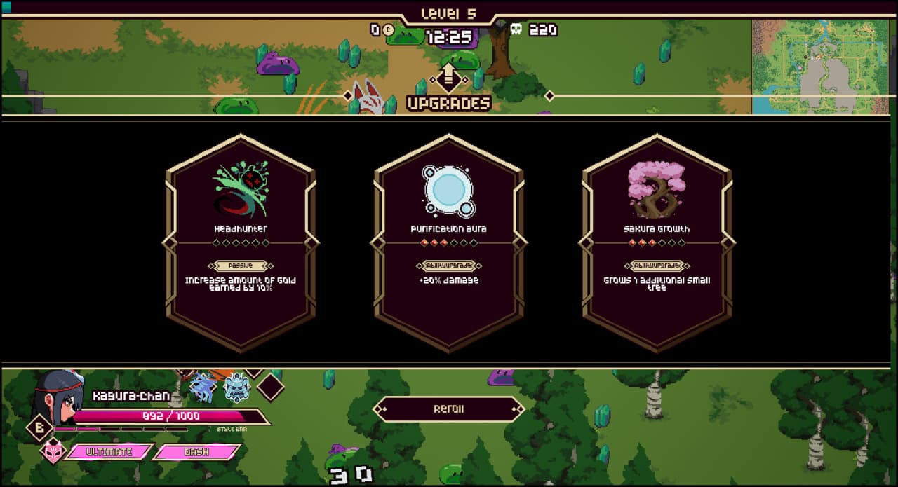 Kagura Survivors: Endless Night - скриншот 5