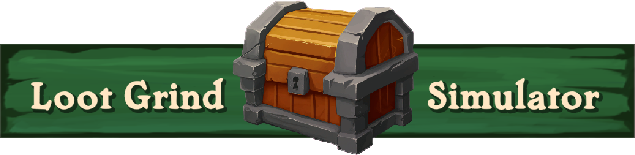 Loot Grind Simulator - логотип игры