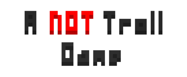 A NOT Troll Game logo