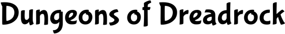 Dungeons of Dreadrock logo