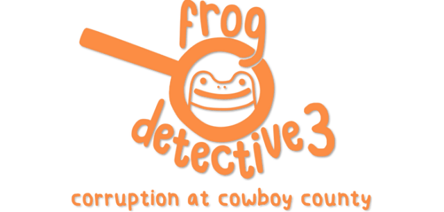 Frog Detective 3: Corruption at Cowboy County logo