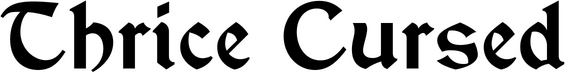 Thrice Cursed logo