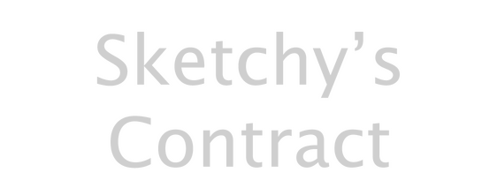 Sketchy's Contract logo