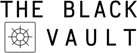 The Black Vault logo