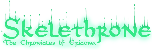 Skelethrone: The Chronicles of Ericona logo