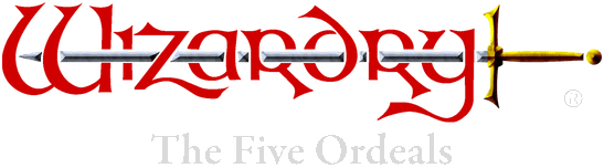 Wizardry: The Five Ordeals logo
