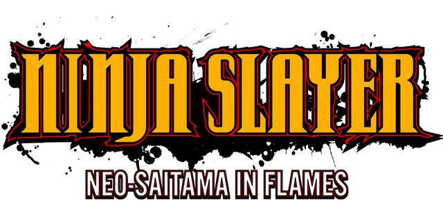 NINJA SLAYER NEO-SAITAMA IN FLAMES logo