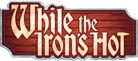 While the Iron's Hot logo