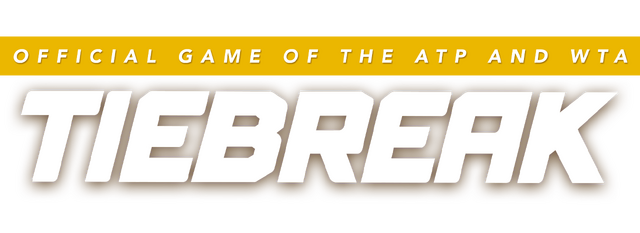 TIEBREAK: Official game of the ATP and WTA logo