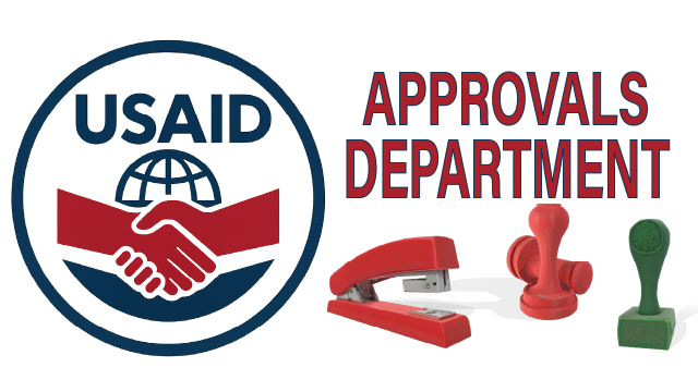 USAID Approvals Department logo