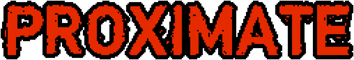 PROXIMATE - логотип игры