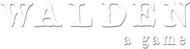 Walden, a game logo